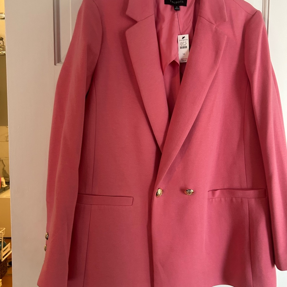 Talbots Pink Blazer